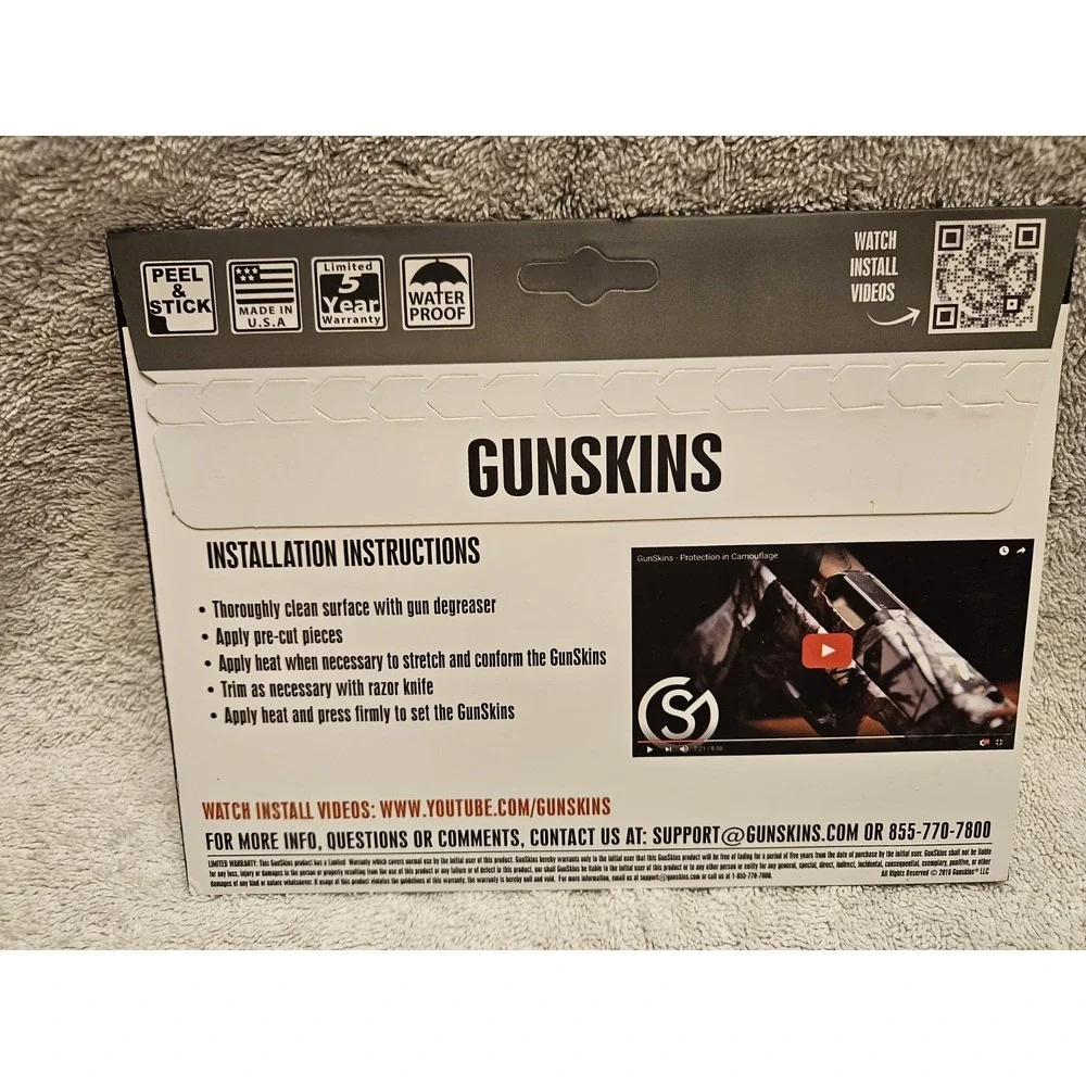 Gun skins Protection In Camouflage America Grey MAG SKIN Pattern